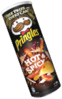 Pringles can hot