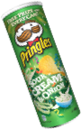 Pringles can sour